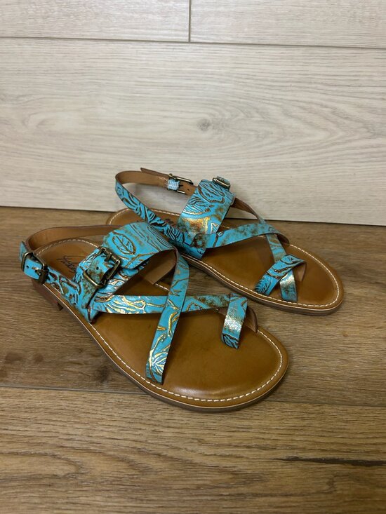 Patricia Nash Shoes - Patricia Nash Fidella Turquoise Sandals 7